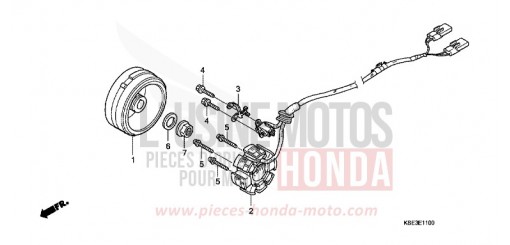 GENERATRICE CRF150RB7 de 2007